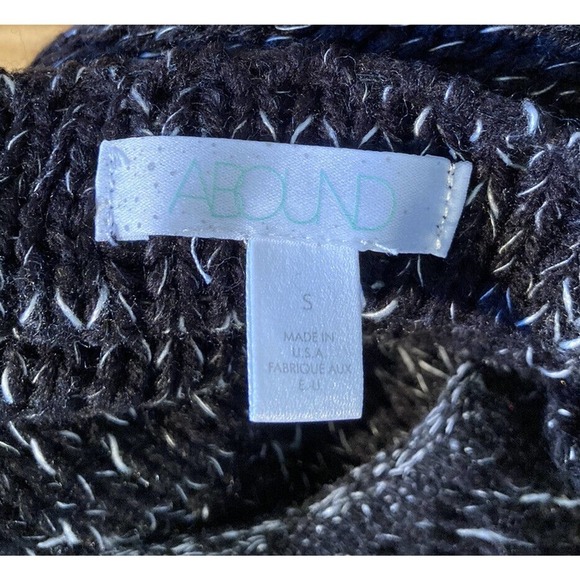 NEW Abound Cross Back Knit Sweater Size Small Women’s Black - Picture 3 of 7